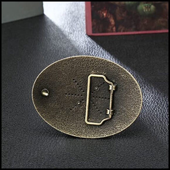 Zinc Alloy Western Belt Buckle with Initials for Snap-On Belts main image 5